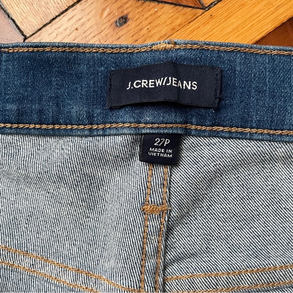 J. Crew 10” High Rise Toothpick Jeans SZ 27S - Picture 3 of 10